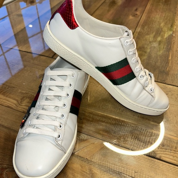 Gucci Ace Embroidered Arrow Sneakers Womens - Picture 7 of 12